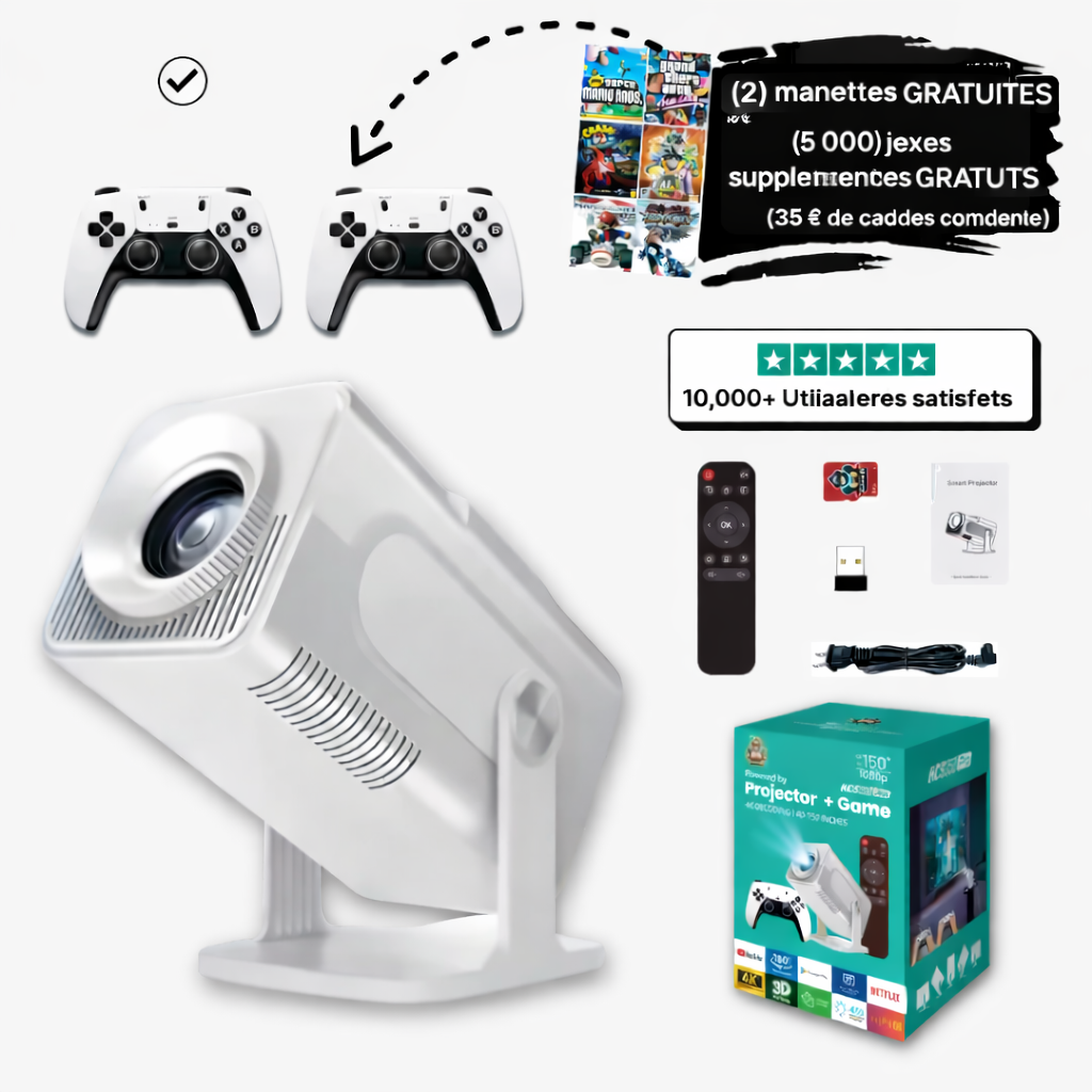 PlayRetro™ Projecteur de Jeux